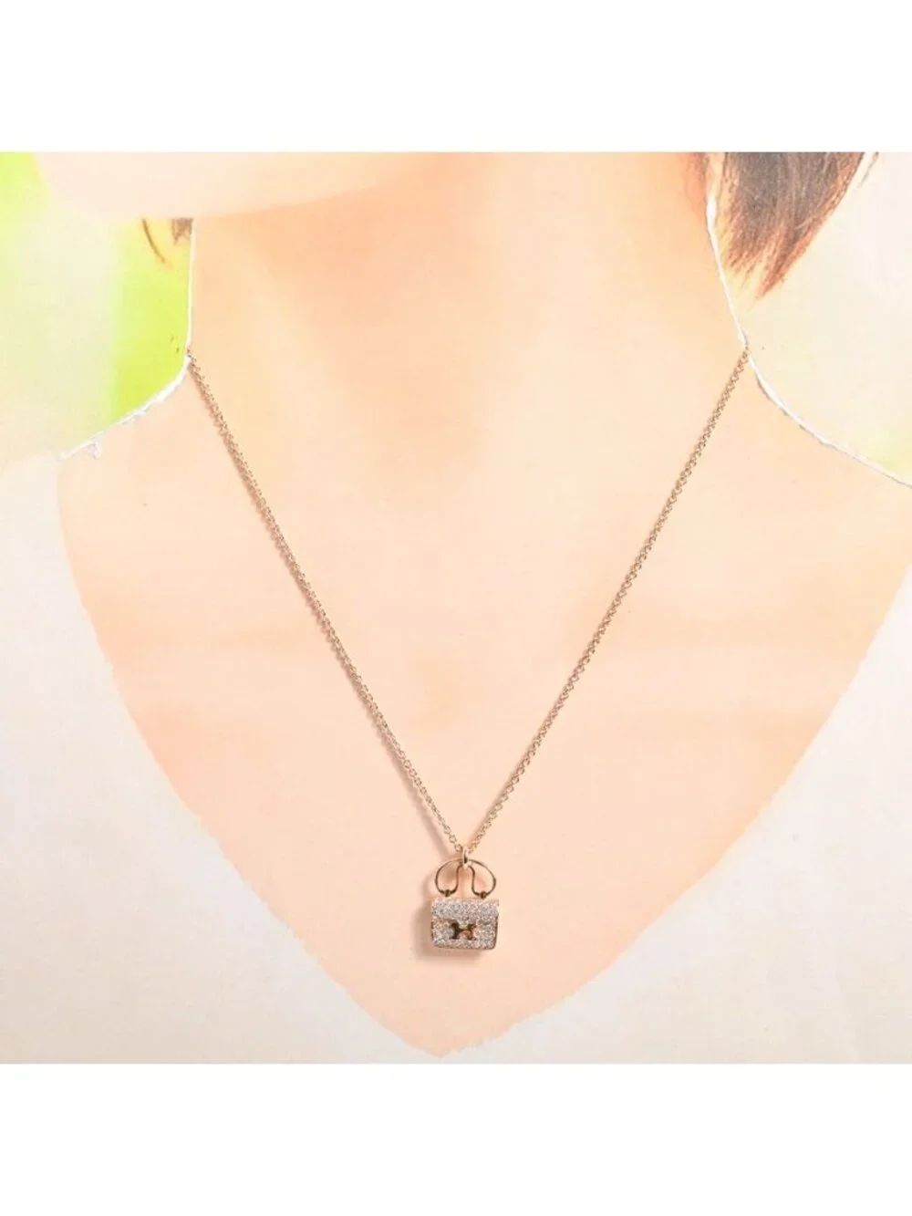 Hermes Necklace Amulet Constance